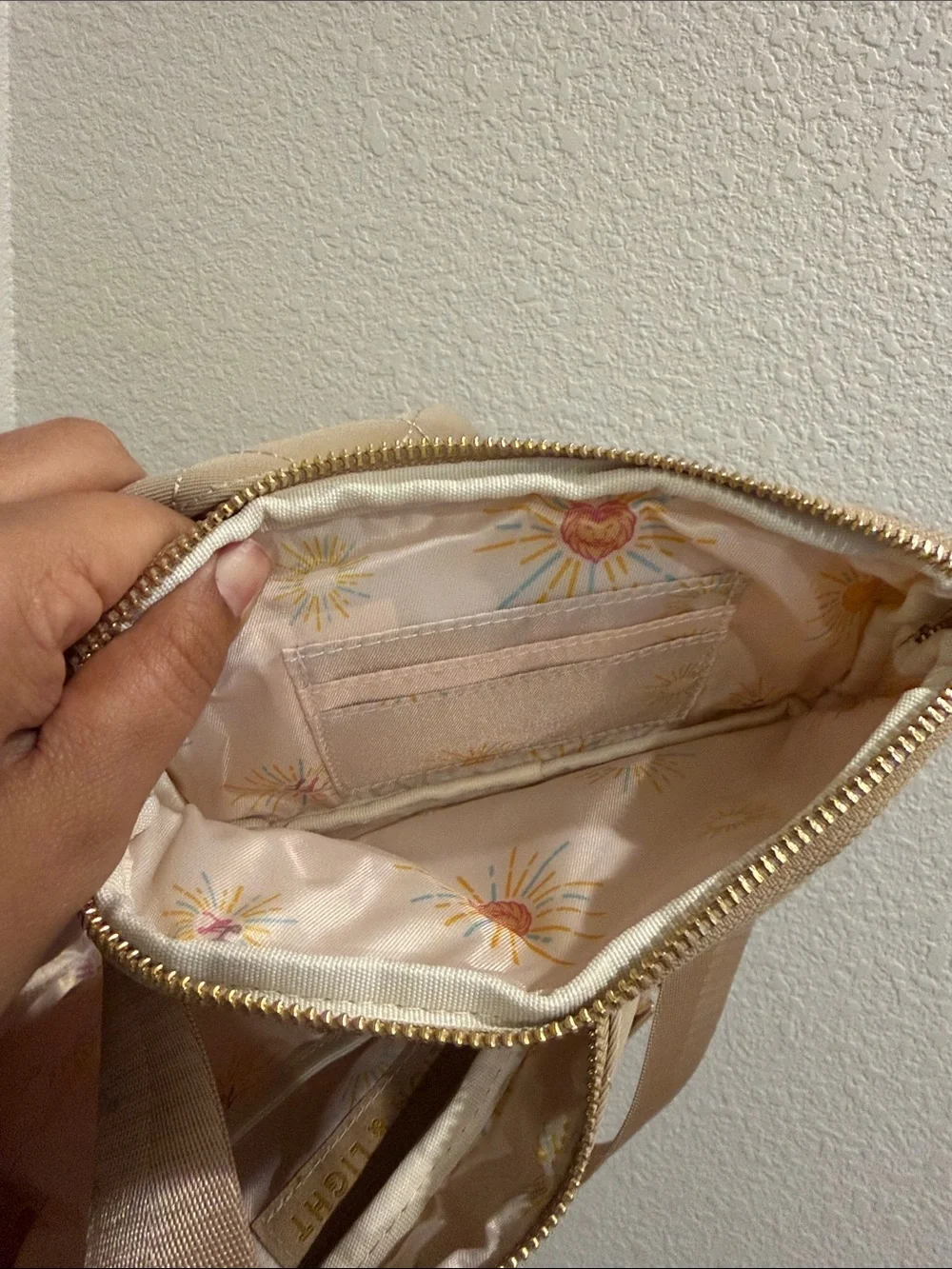 Lion & Light The Jetsetter Mini Diaper Bag - Beige